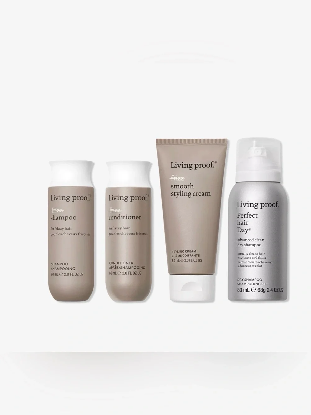 New living proof Frizz-free hair essential kit